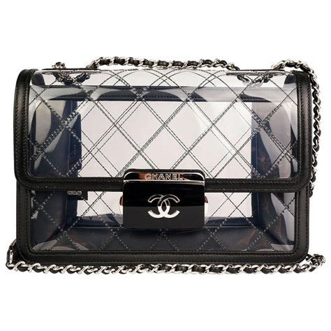 chanel bags images - chanel transparent bag.